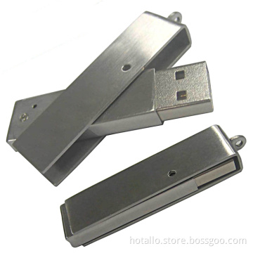 Hot Selling Swivel USB Flash Memory Metal USB Drive